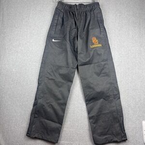 USC Trojans Pants Mens Small Gray NCAA Lacrosse Nike Storm Fit Waterproof Train